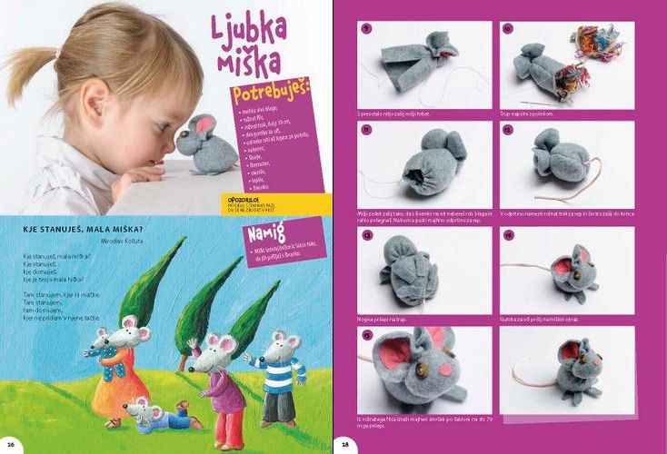 Knjiga - Ustvarjajmo in se igrajmo