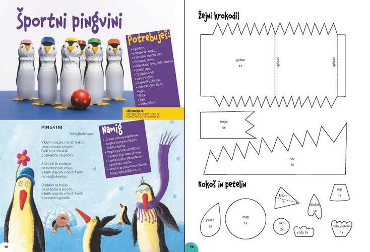 Knjiga - Ustvarjajmo in se igrajmo