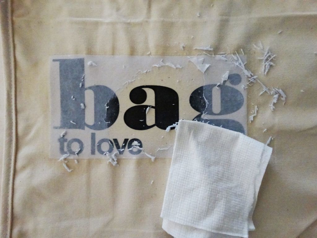 Nakupovalna torba iz blaga s preslikano fotografijo