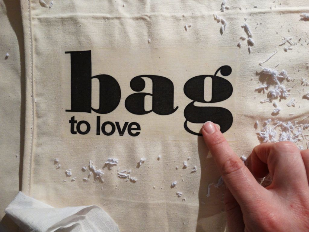 Nakupovalna torba iz blaga s preslikano fotografijo