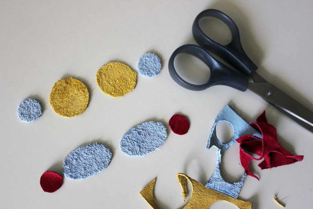 DIY: Pisan metuljček – škatlica za sponke