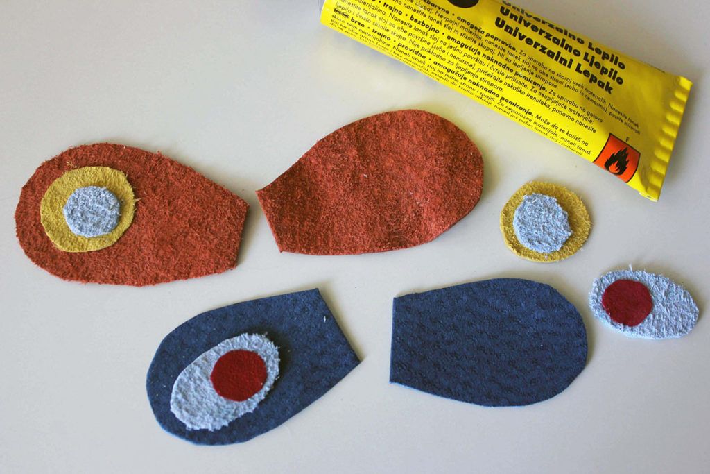 DIY: Pisan metuljček – škatlica za sponke