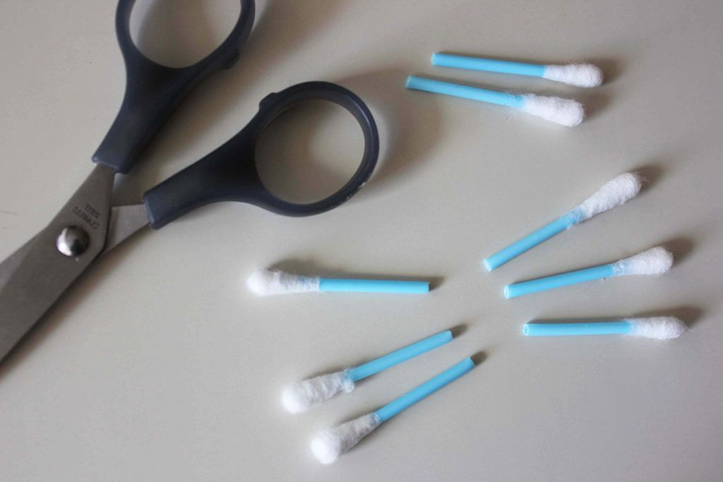 DIY: Pisan metuljček – škatlica za sponke