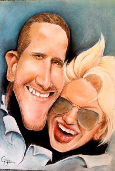 Urška Kocmur Gorjanc: Nariše vse, kar je mogoče spraviti na platno ali papir