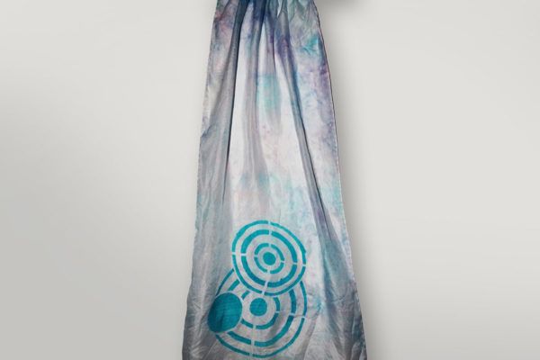 DIY: Slikanje na svilo s pomočjo šablone