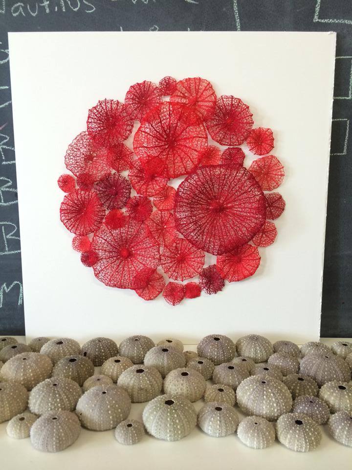 Niti ujete v oblike iz narave