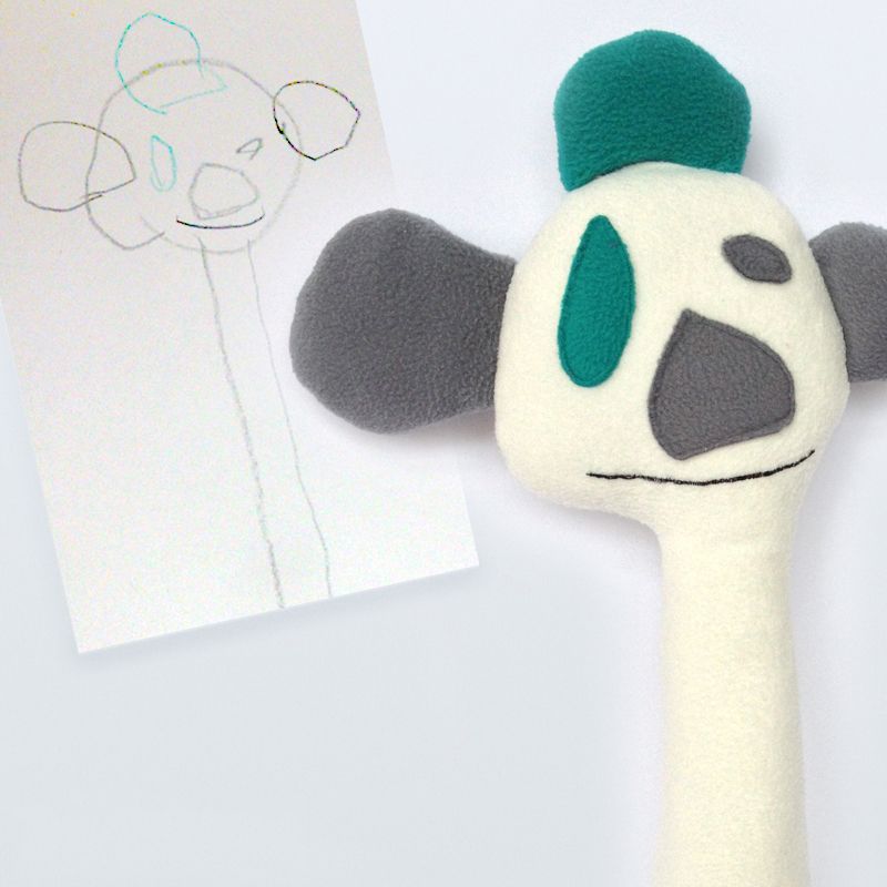 Jaka Novak in Iztok Žvokelj: Igrače po načrtih otroških risbic