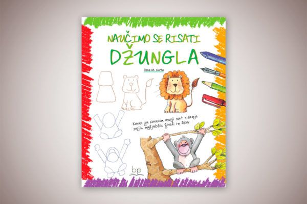Knjiga: Naučimo se risati – Džungla