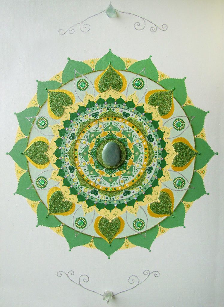 Maja Paliska: Slika energijske angelske mandale