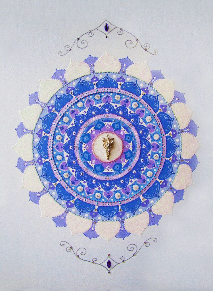 Maja Paliska: Slika energijske angelske mandale