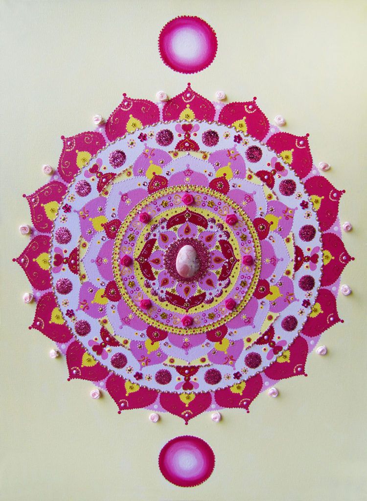 Maja Paliska: Slika energijske angelske mandale