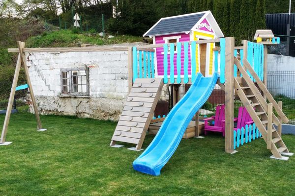 Otroška igrala nepravilnih linij