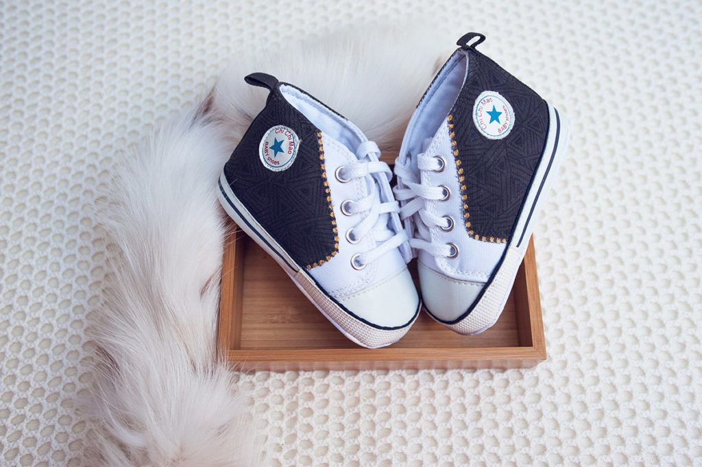 Otroški čeveljčki z unikatno podobo