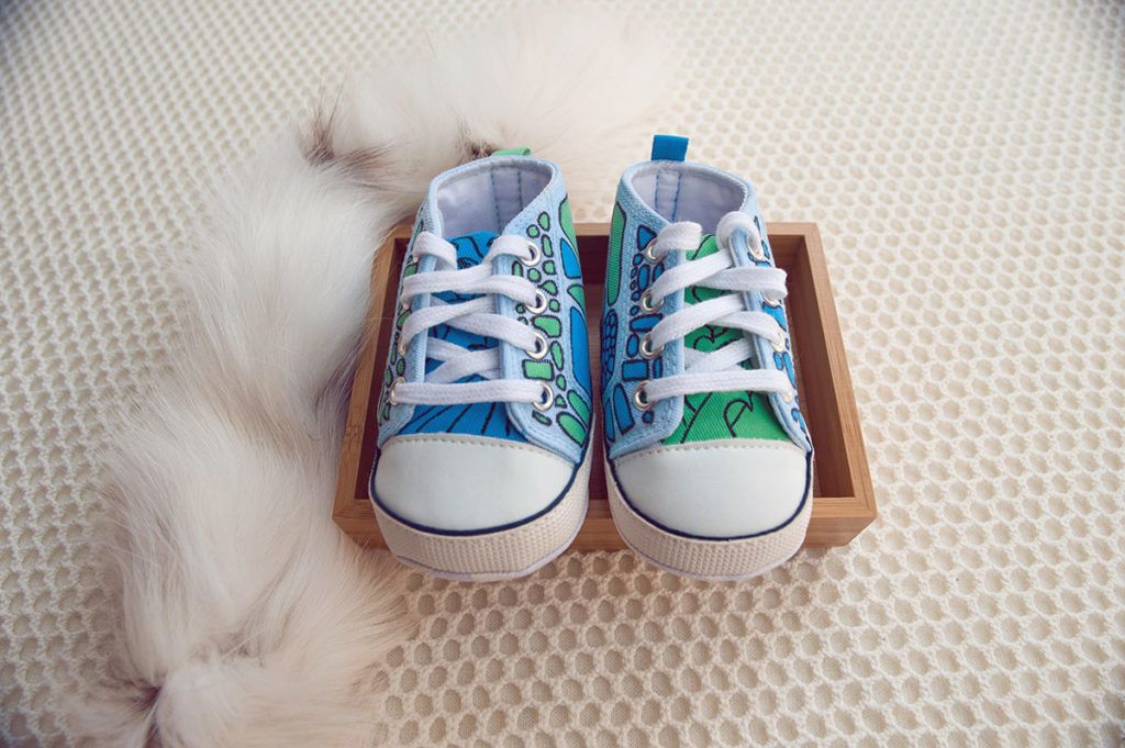 Otroški čeveljčki z unikatno podobo