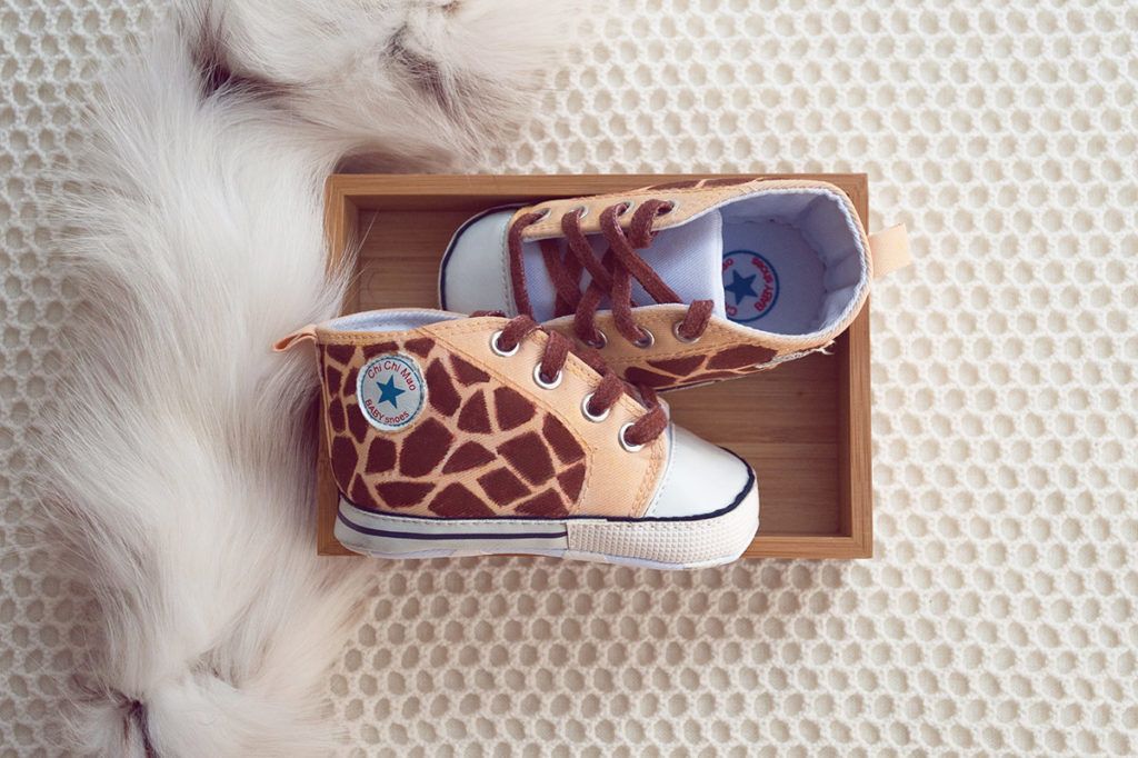 Otroški čeveljčki z unikatno podobo