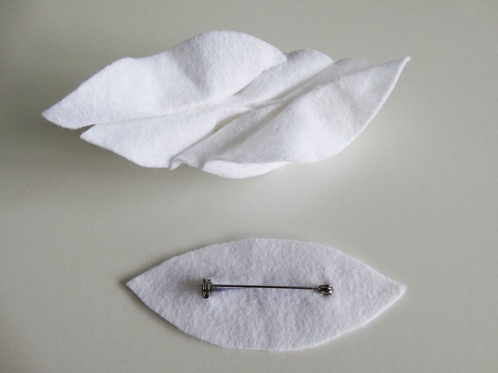 DIY: Broška iz filca