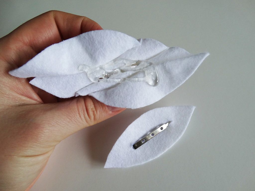 DIY: Broška iz filca