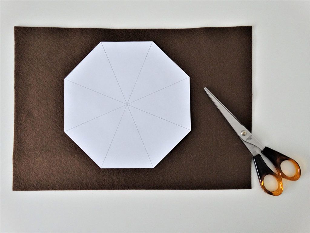 DIY: Košarica iz filca