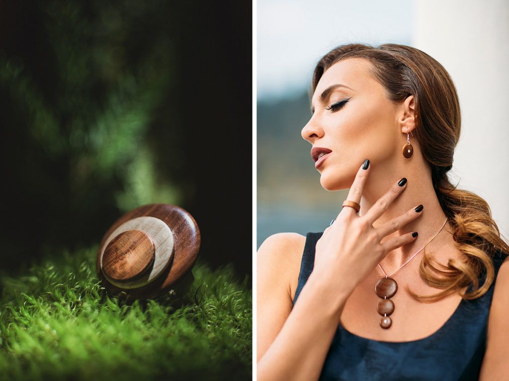 Andrejka Orsag: Lesen nakit in eleganca se lahko dopolnjujeta